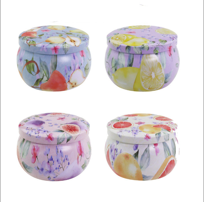 Pressed Flower Memory Candles