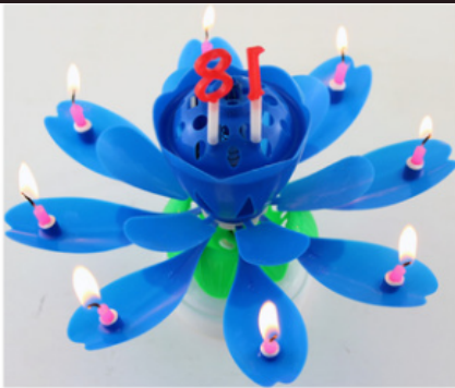 Blooming Lotus Celebration Candles